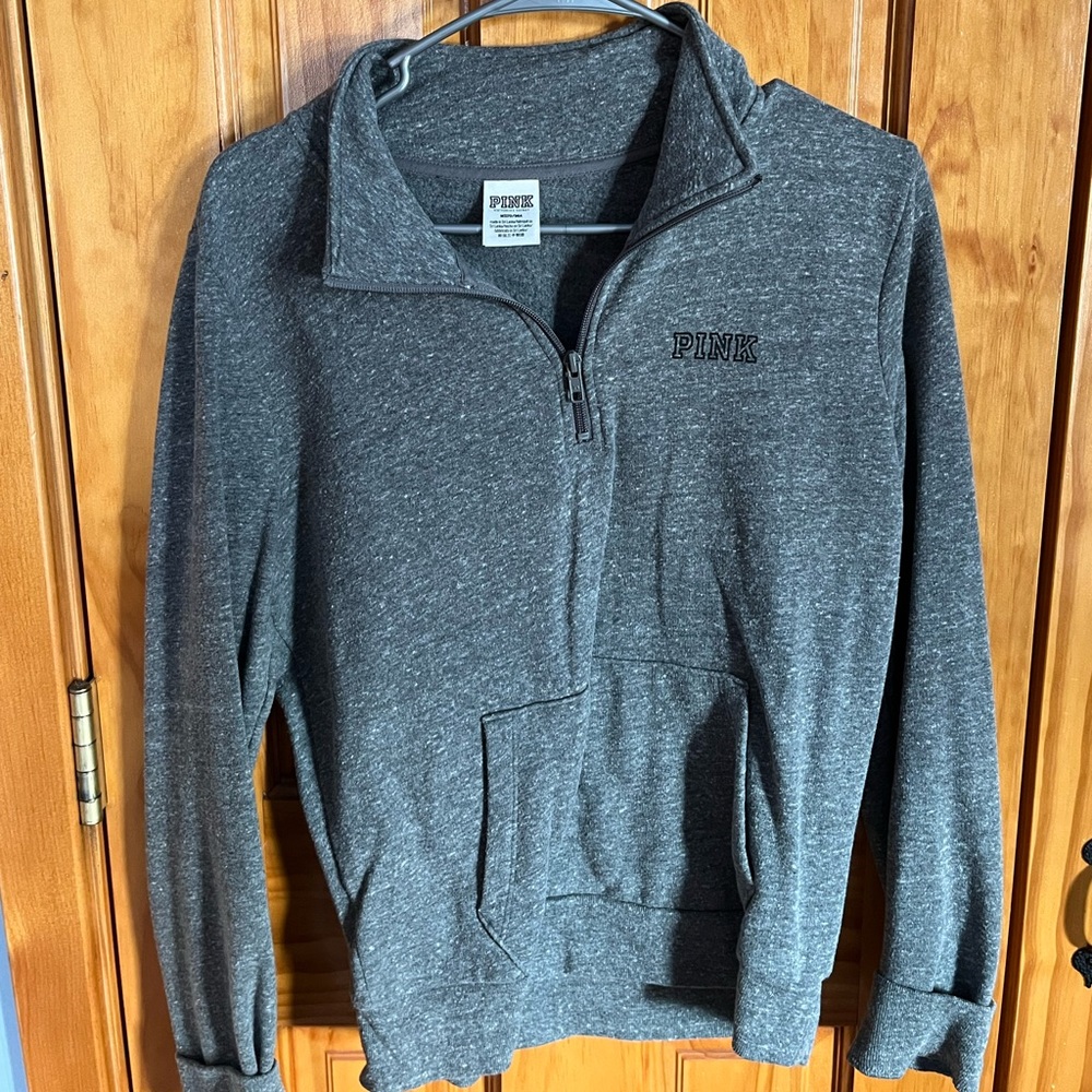 Pink Quarter Zip